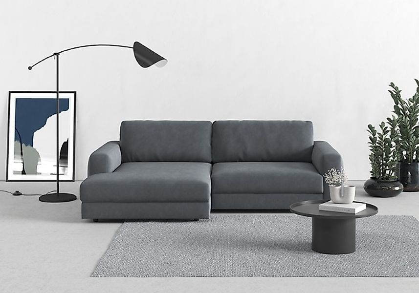TRENDMANUFAKTUR Ecksofa »Bourbon Mega_Ecke mit tollem Sitzkomfort, Breite 2 günstig online kaufen