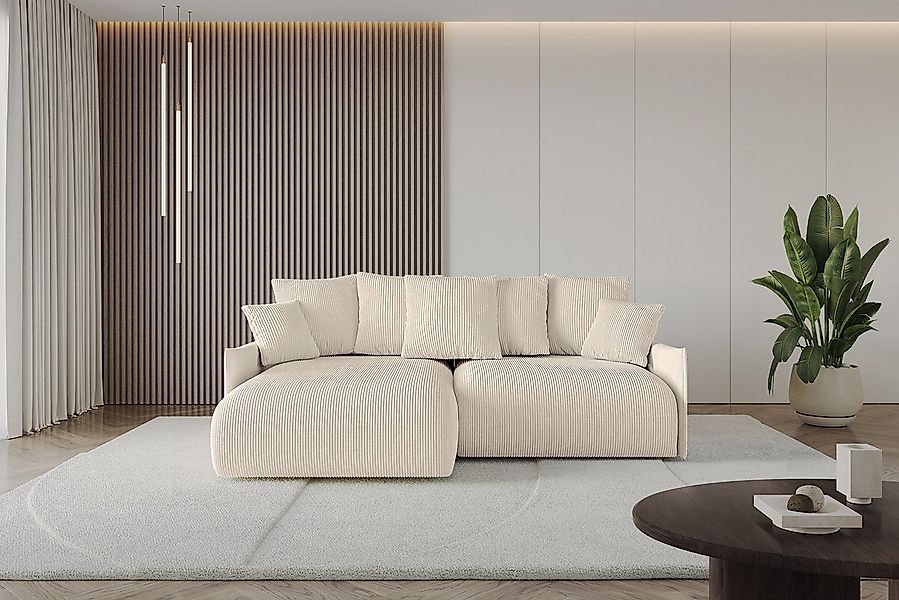 ALTDECOR Ecksofa ONESK-L-v1, Couch mit Schlaffunktion, Wohnzimmer - Wohnlan günstig online kaufen