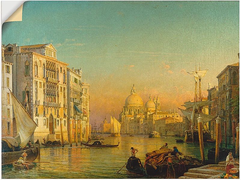 Artland Wandfolie "Canale Grande in Venedig.", Italien, (1 St.), selbstkleb günstig online kaufen