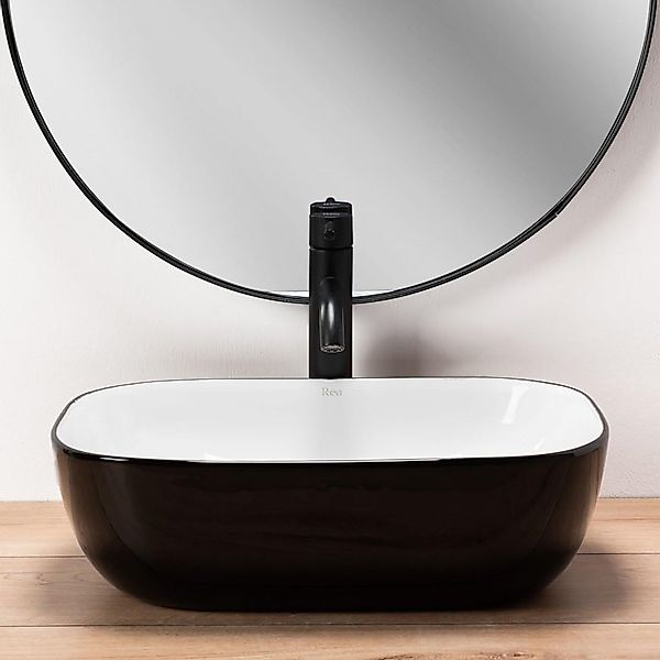 GTM Design Aufsatzwaschbecken BELINDA Modern Waschbeckenm günstig online kaufen