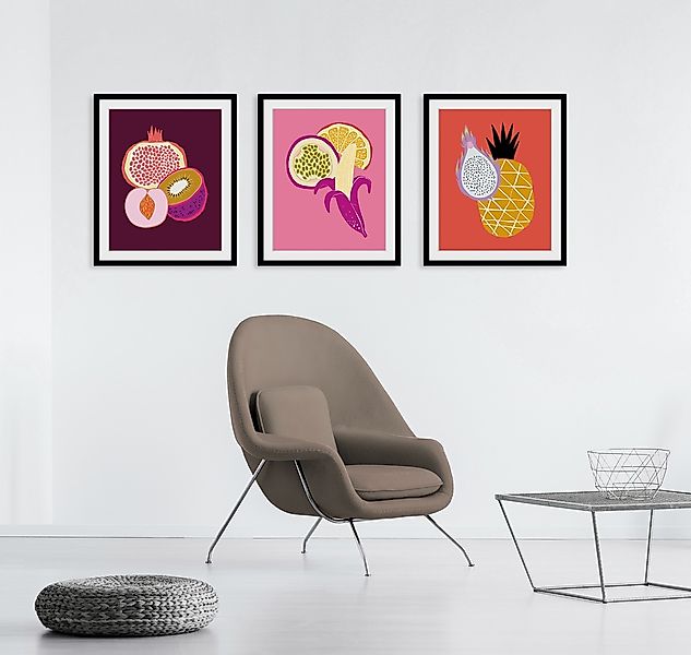 queence Bild »Leonard«, Obst-Obst Bilder-Kunst-Lebensmittel, HD Premium Pos günstig online kaufen
