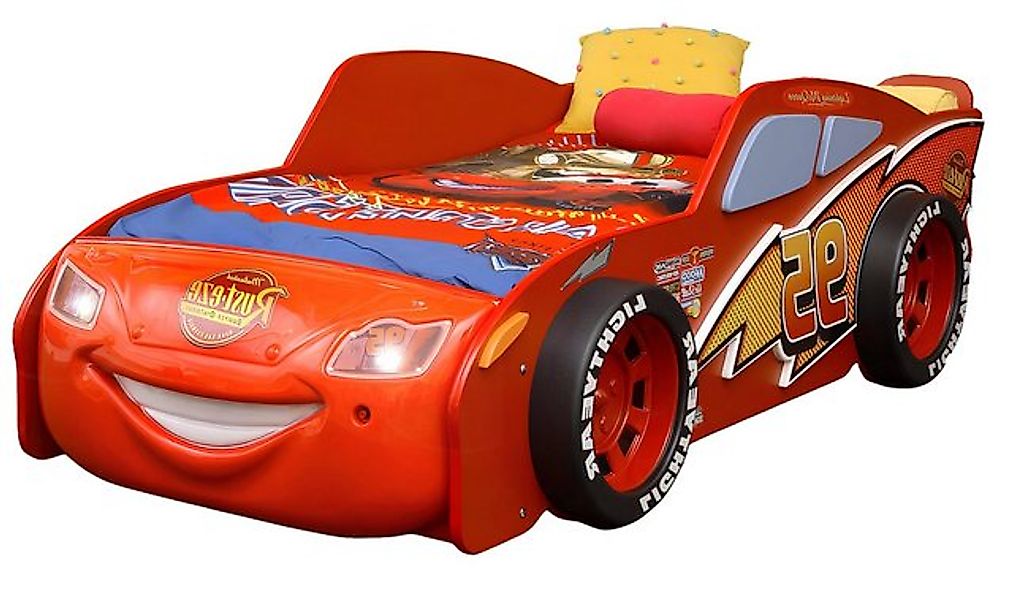 Xlmoebel Bett Auto-Rennbett mit Matratze für Kinder in Rot - McQueen Disney günstig online kaufen