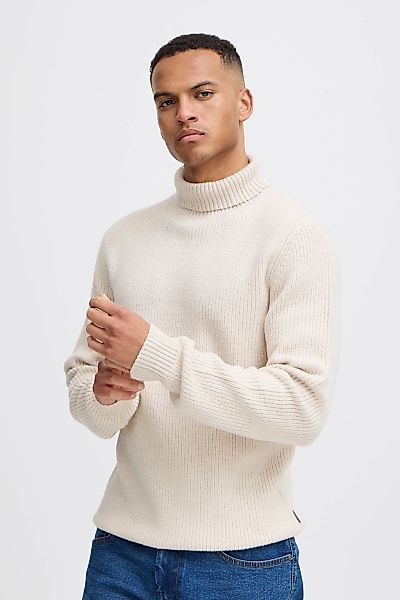 Blend Strickpullover "BHPullover" Klassischer Grobstrickpullover mit Rollkr günstig online kaufen