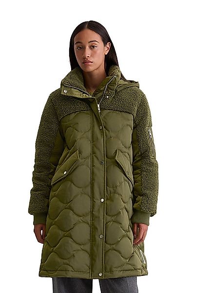 Marc O'Polo Daunenjacke mit lässigen Teddyplüsch-Details günstig online kaufen