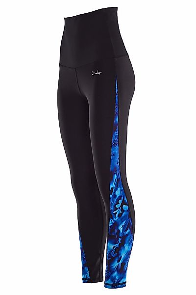 Winshape Leggings "HWL109-Blue-Rainflowers", Core-Stability-Bund mit Bauch- günstig online kaufen