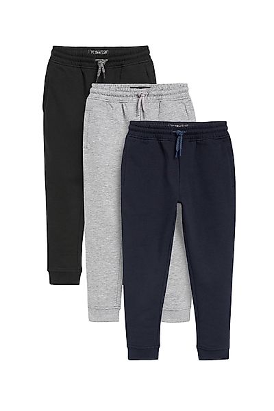 Next Jogginghose Jogginghose, 3er-Pack-Slim Fit (3-tlg) günstig online kaufen