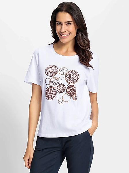 Inspirationen Rundhalsshirt "Kurzarm-Shirt", (1 tlg.) günstig online kaufen