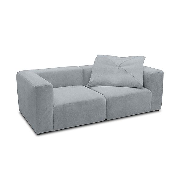 Sofa 800013, 2-Sitzer, rechteckig, gepolsterte Rückenlehne, 2er Couch, 216 günstig online kaufen