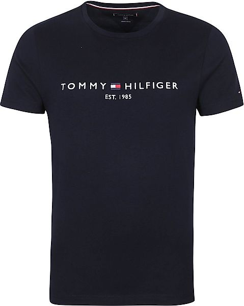 Tommy Hilfiger Logo T-shirt Dunkelblau - Größe XXL günstig online kaufen