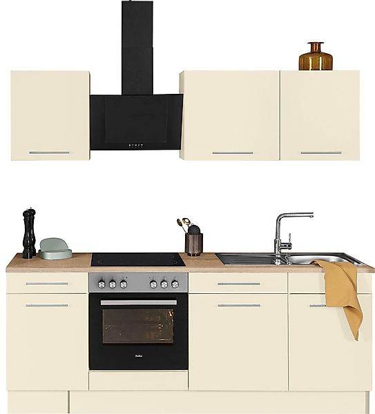 wiho Küchen Küchenzeile "Ela, Breite 220 cm,", Soft-Close-Funktion, höhenve günstig online kaufen