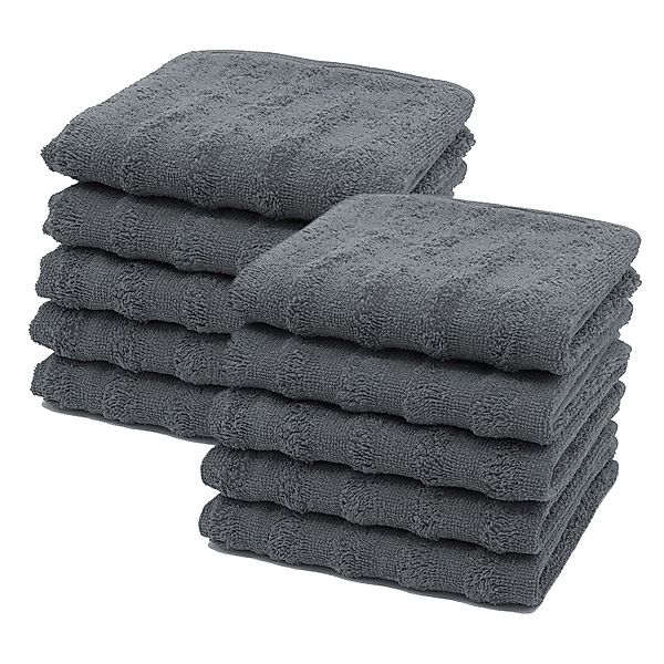 ZOLLNER Gästehandtücher, Walkfrottier (10-St), 30 x günstig online kaufen