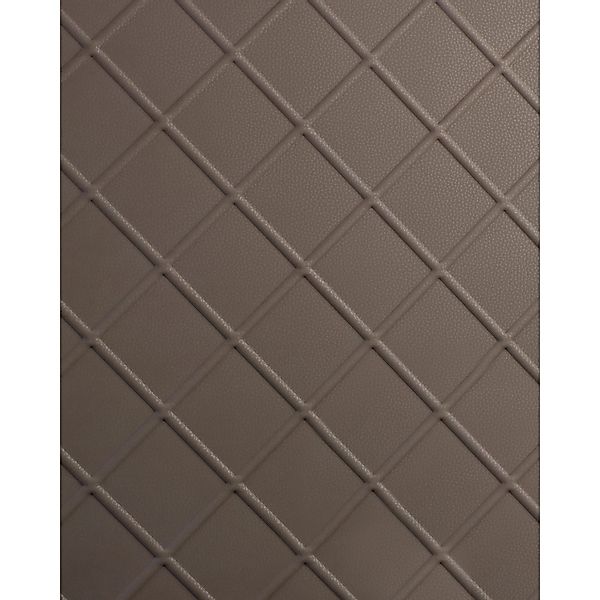 WALLFACE 19765-NA Antigrav CORD Dove Tale Wandpaneel in Leder Optik Braun 2 günstig online kaufen