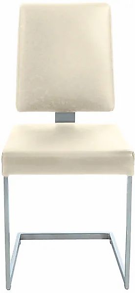 K+W Komfort & Wohnen Freischwinger () stabiles Hochkantgestell, in Leder od günstig online kaufen