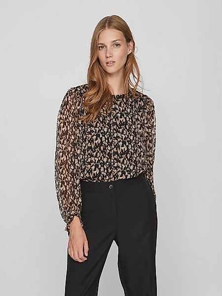 Vila Blusenshirt mit Durchsichtigen Ballonärmeln VIFALIA VIFALIA O-NECK L/S günstig online kaufen
