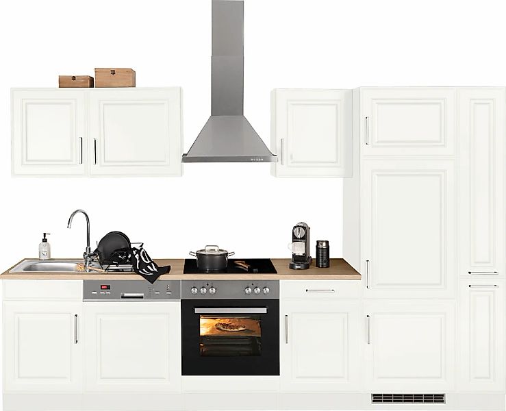 KOCHSTATION "KS-Stockholm" Breite 310 cm, mit hochwertigen MDF Fronten im L günstig online kaufen