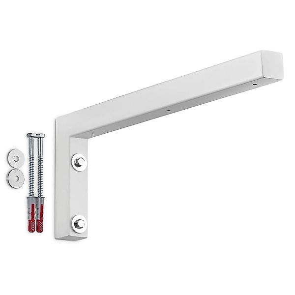 SOTECH Wandkonsole L-Winkel WK400 400 x 150 x 30 mm Weiß Matt günstig online kaufen