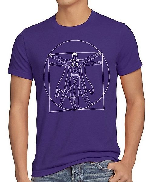 style3 T-Shirt Sheldon Theory Da Vinci Vitruvianischer Mensch the big bang günstig online kaufen