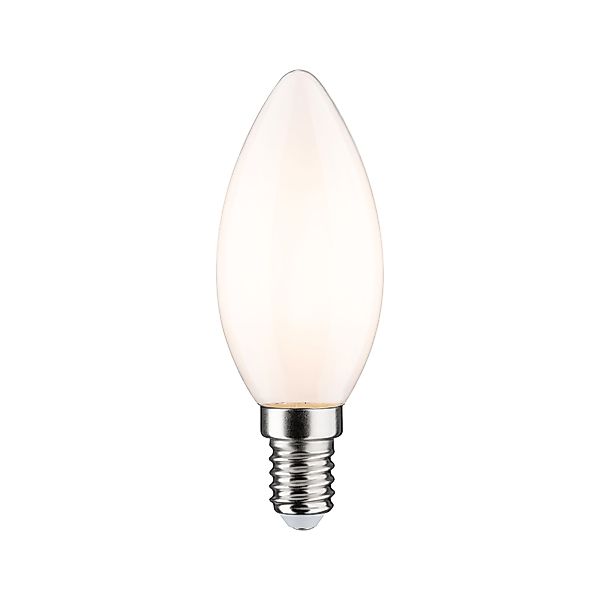 Paulmann "Classic White LED Kerze E14 470lm 4,5W 2700K dimmbar Opal" günstig online kaufen