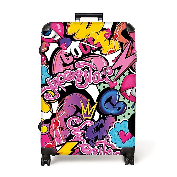 NoBoringSuitcases.com© Hartschalen-Trolley Design - Superstar - günstig online kaufen