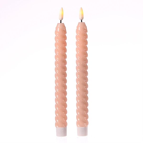 MARELIDA LED-Kerze LED Stabkerzen Twist Tafelkerzen günstig online kaufen