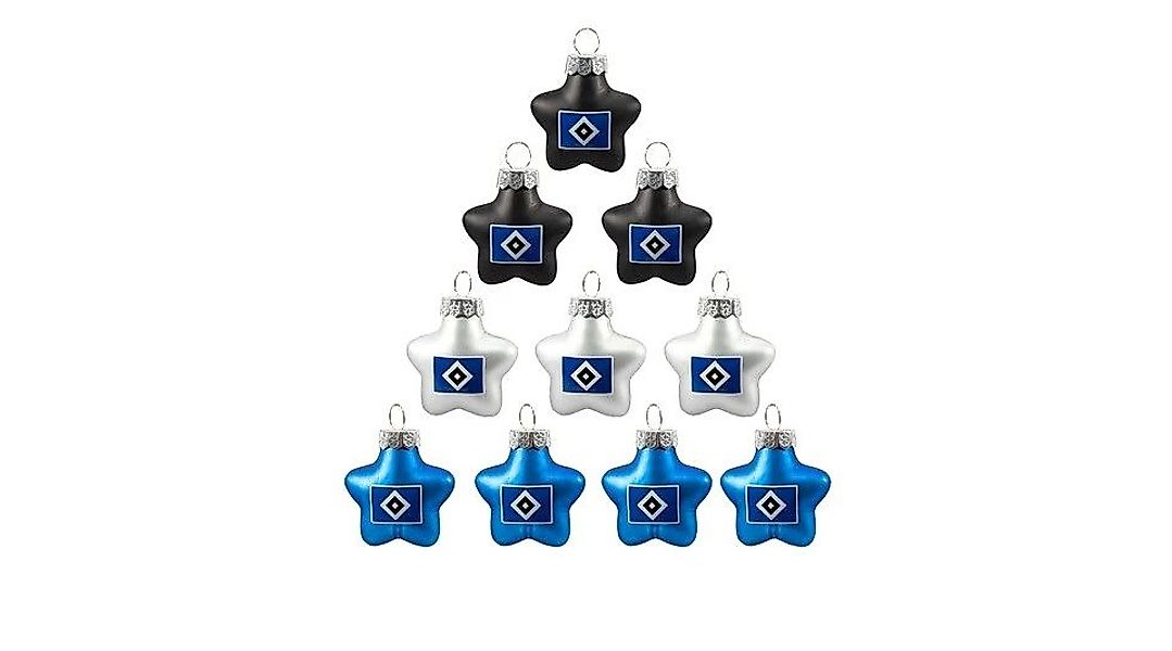HSV Armband HSV CHRISTBAUMKUGELN 10er Stern günstig online kaufen