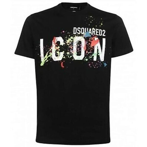 Dsquared  T-Shirts & Poloshirts T SHIRT A IMPRIME ICON günstig online kaufen