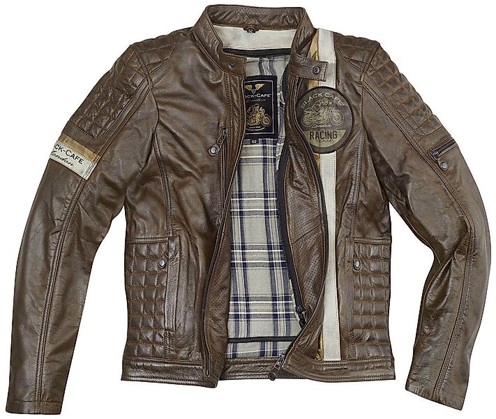 Black-Cafe London Motorradjacke Barcelona Motorrad Lederjacke günstig online kaufen