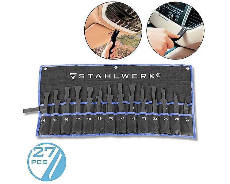 STAHLWERK Werkzeugset Demontage-Werkzeug-Set 27-teilig Ausbauwerkzeug, (27- günstig online kaufen