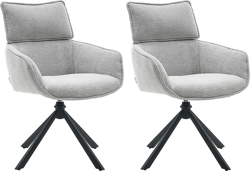 Home affaire Esszimmerstuhl Cusey, 360° drehbar, extra dicke Polsterung, 2e günstig online kaufen