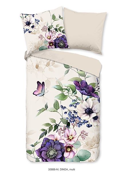PURE luxury collection Jugendbettwäsche DINDA Bettwäsche-Set günstig online kaufen