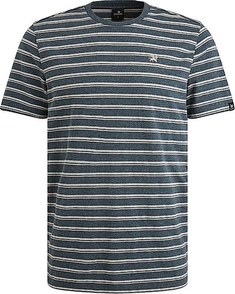 Vanguard T-Shirt Jersey Melange Blau - Größe 3XL günstig online kaufen