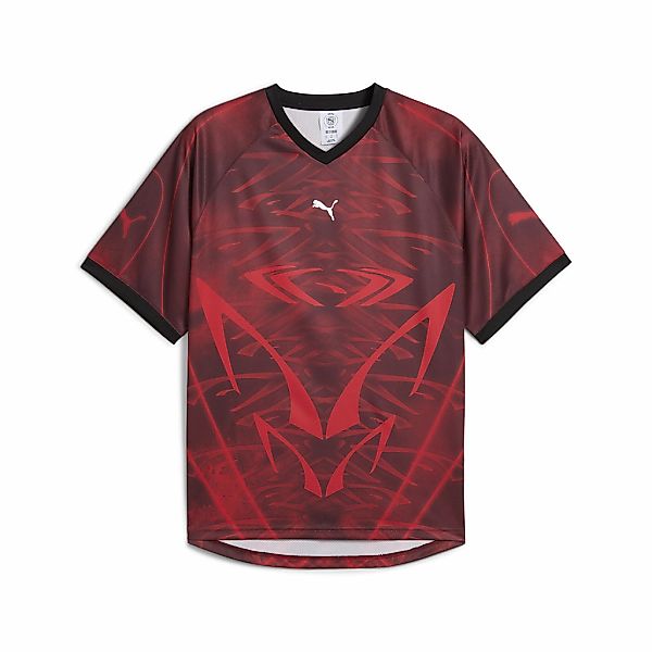 PUMA Trainingsshirt "PUMATECH Allover-Print Relaxed Fußballtrikot Erwachsen günstig online kaufen