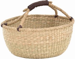 Krines Home Einkaufskorb Seegras Tasche Groß günstig online kaufen