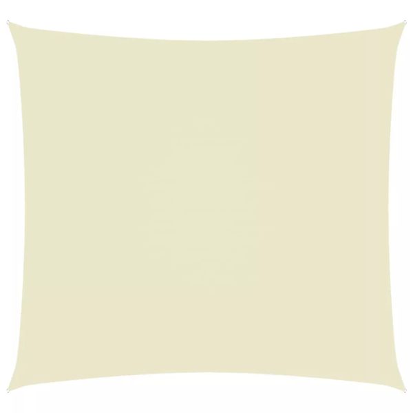 Sonnensegel Oxford-gewebe Rechteckig 2x2,5 M Cremeweiß günstig online kaufen