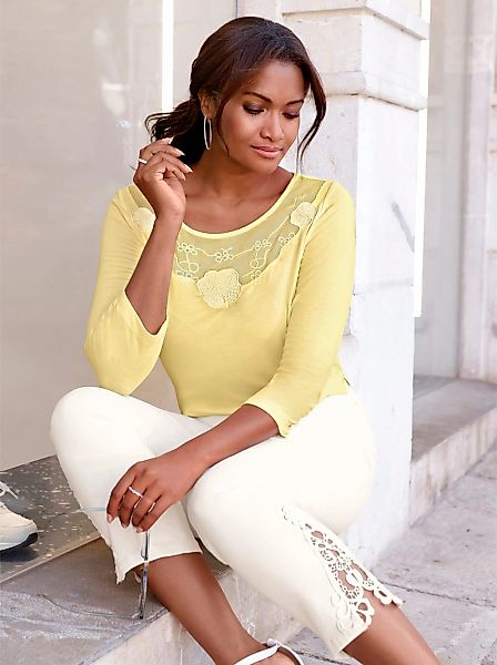 Lady 3/4-Arm-Shirt "Shirt" 1 tlg. günstig online kaufen