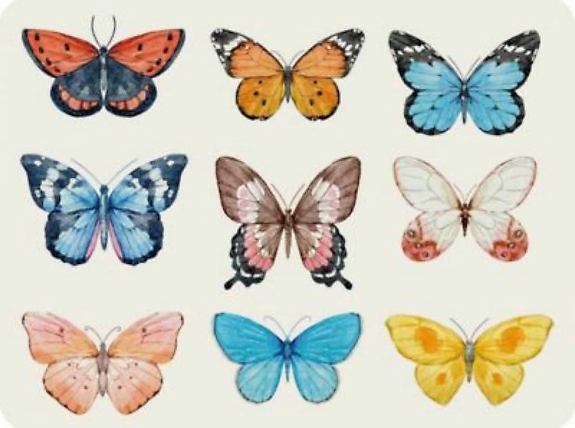 tischsetmacher Tischset Platzsets abwaschbar - Farbenfrohe Schmetterlinge - günstig online kaufen