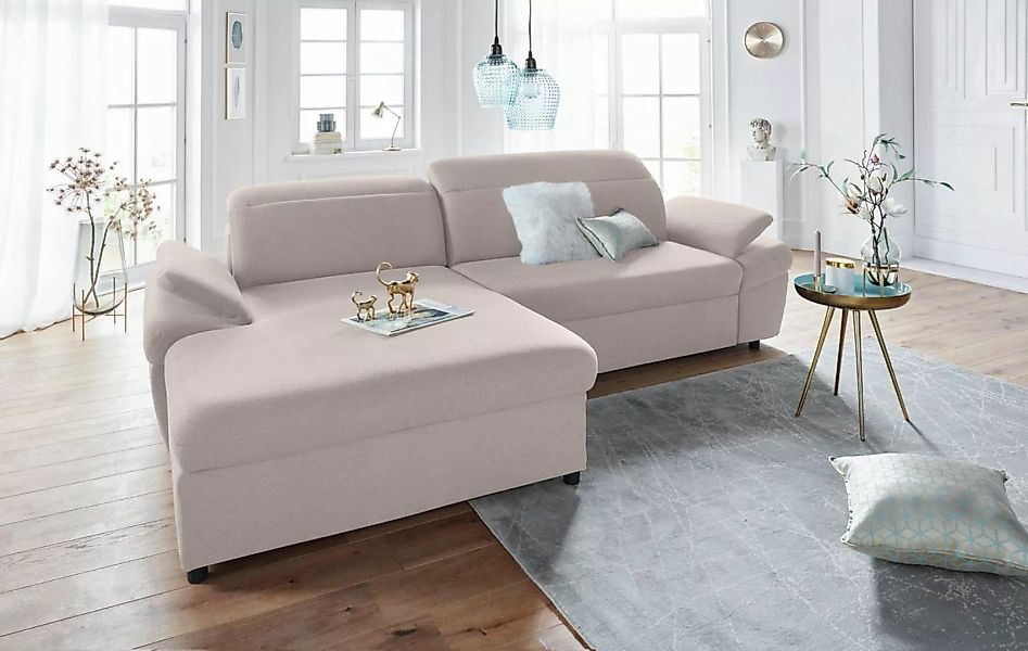 exxpo - sofa fashion Ecksofa Kyoto, L-Form, wahlweise mit Bettfunktion und günstig online kaufen