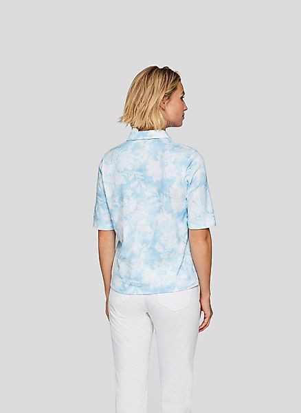 Rabe Poloshirt, mit floralem Muster günstig online kaufen