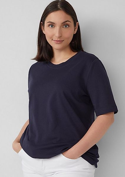 s.Oliver Kurzarmshirt T-Shirt T-Shirt aus Interlockjersey günstig online kaufen