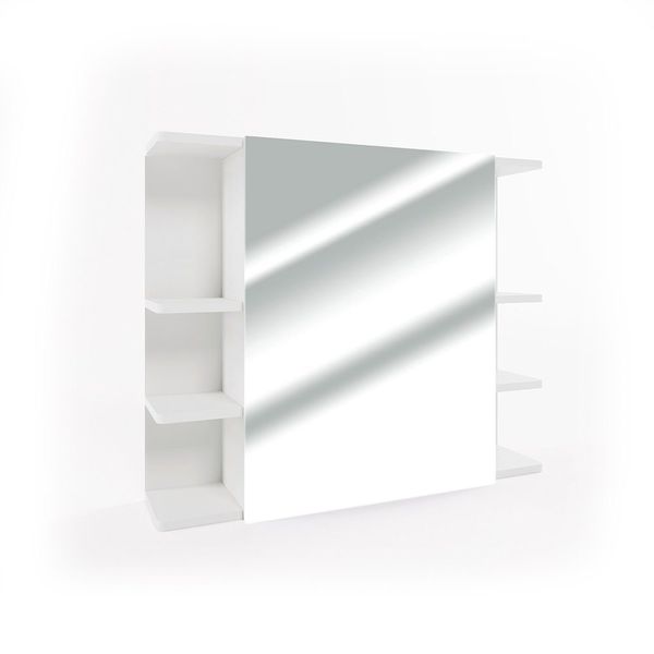 Vicco Badezimmerspiegelschrank Fynn, Weiß, 80 x günstig online kaufen