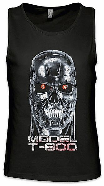 Urban Backwoods Tanktop Skullhead Model Ärmelloses T-Shirt Cyborg Cyberdine günstig online kaufen