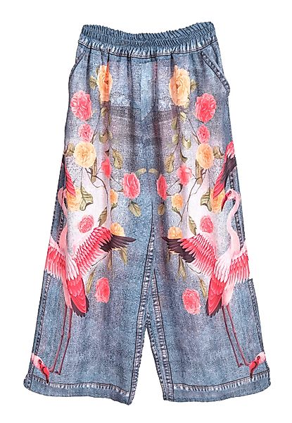 PEKIVESSA Schlupfhose Marlenehose in Jeans-Optik mit günstig online kaufen