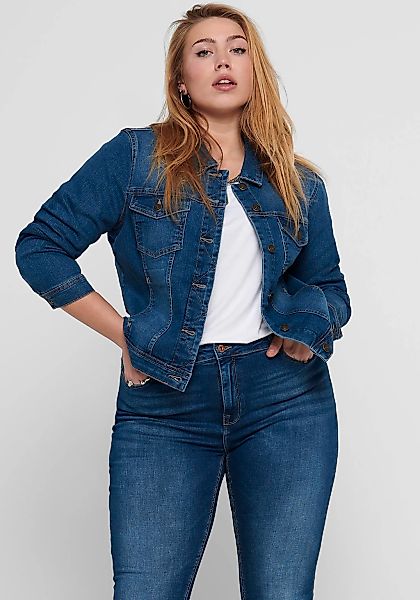 ONLY CARMAKOMA Jeansjacke "CARWESPA LS JACKET" günstig online kaufen