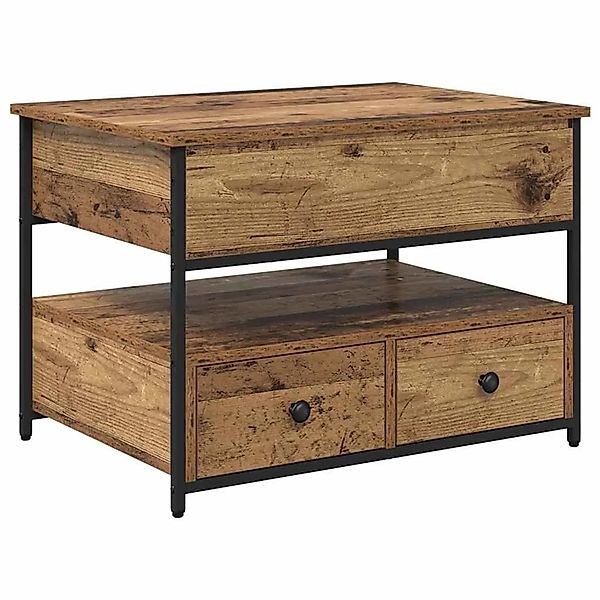 vidaXL Couchtisch Altholz 70 x 50 x 54,5 cm Holzwerkstoff 883048 günstig online kaufen