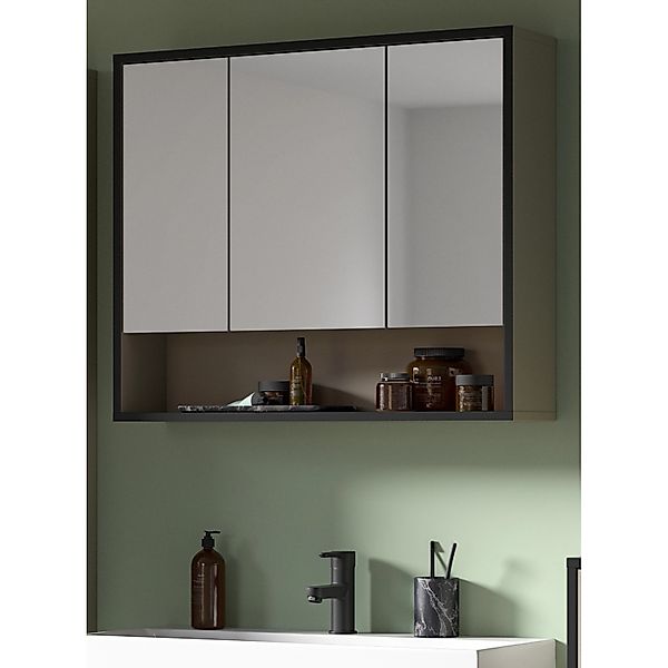 Inn.Furn Badezimmer Spiegelschrank in Sand 80 cm Scana günstig online kaufen