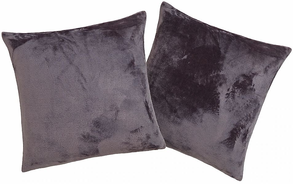 OTTO home Dekokissen "Jil" aus super weichem Kuschelfleece, Kissenhüllen oh günstig online kaufen