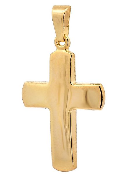 HOPLO Kettenanhänger Kettenanhänger Gold Anhänger Kreuz massiv 333 - 8 Kara günstig online kaufen