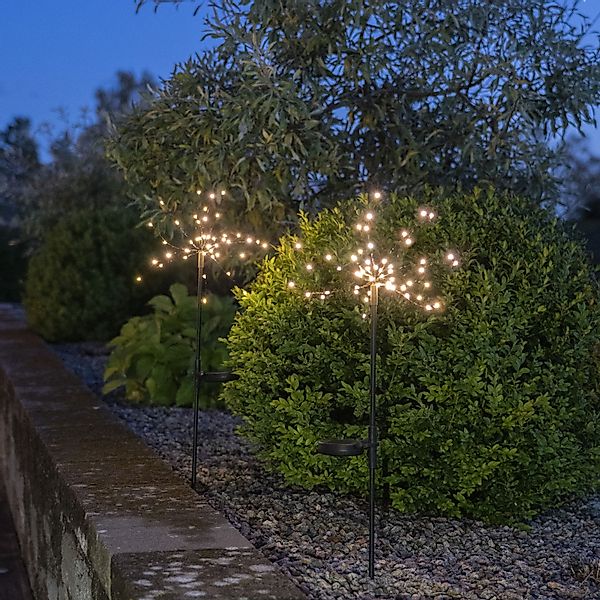 STAR TRADING LED Solarleuchte LED-Solar-Dekoration"Firework", 2er günstig online kaufen