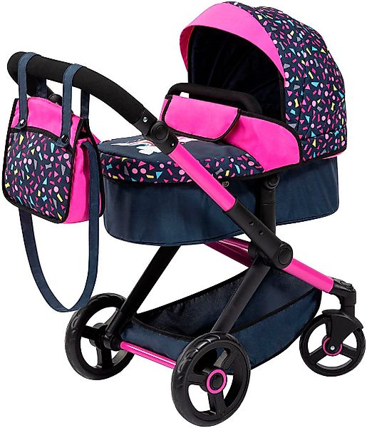 Bayer Kombi-Puppenwagen Xeo, schwarz günstig online kaufen