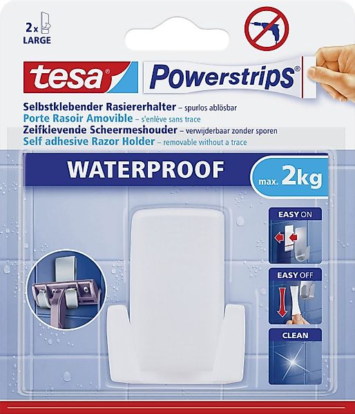 Tesa Rasiererhalter Weiß günstig online kaufen